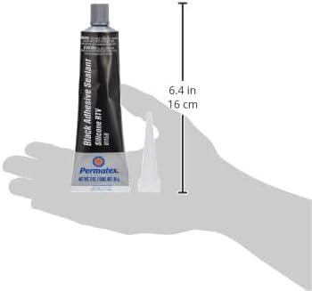 No. 1 - Permatex 81158 Black Silicone Adhesive Sealant - 4