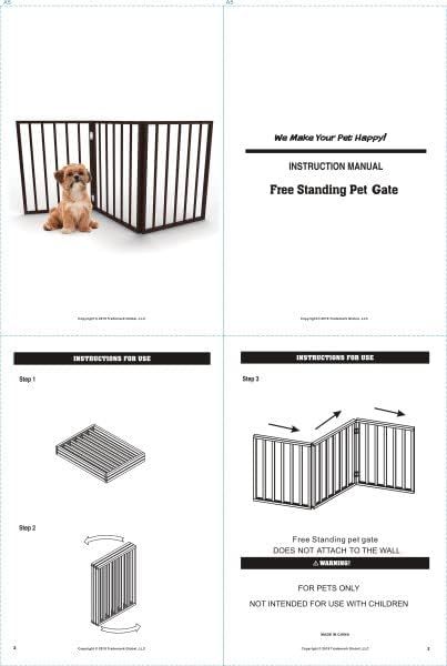 No. 6 - 3-Panel Indoor Dog Fence - 4