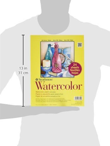 No. 9 - Strathmore 300 Series Watercolor Paper Pad - 5