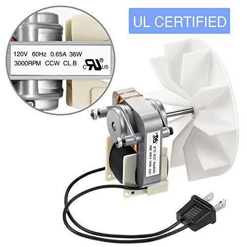 No. 1 - Fiada Universal Bathroom Fan Motor Replacement Kit - 2