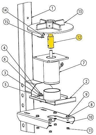 No. 8 - Buyers Products / SaltDogg 3007809 Spinner Hub - 3