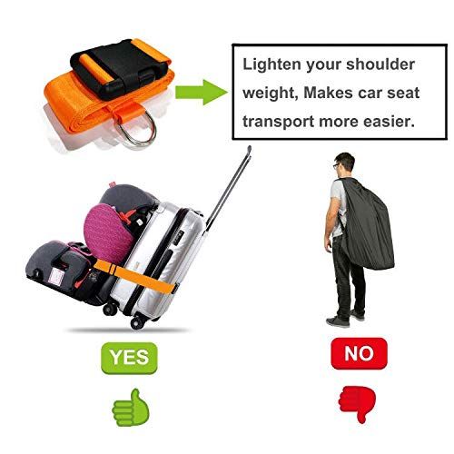 No. 4 - Car Seat Belt Strap to Suitcase - 3