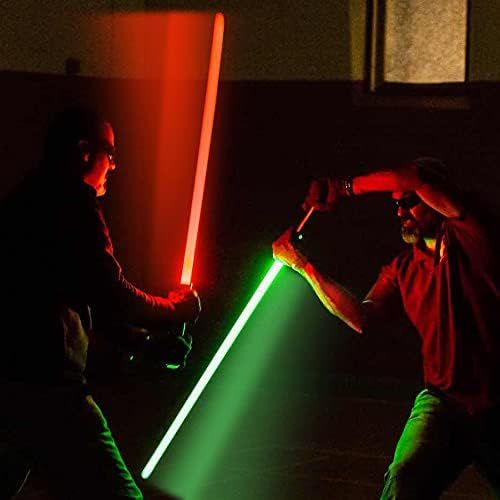 No. 5 - Rechargeable 7 RGB Color Metal Hilt Dueling Light Saber - 4