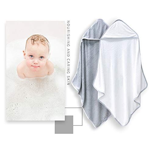 No. 10 - 2 Pack Premium Bamboo Baby Bath Towel - 3