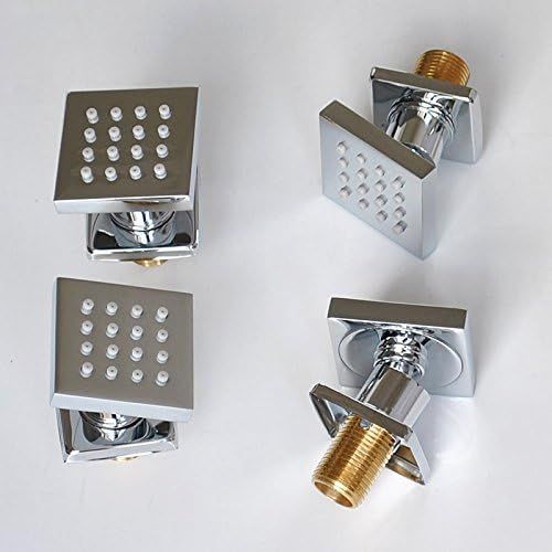 No. 9 - Square Solid Brass Shower Body Sprays - 3