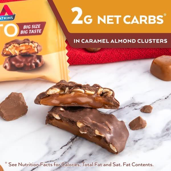 No. 2 - Atkins Caramel Almond Clusters - 3