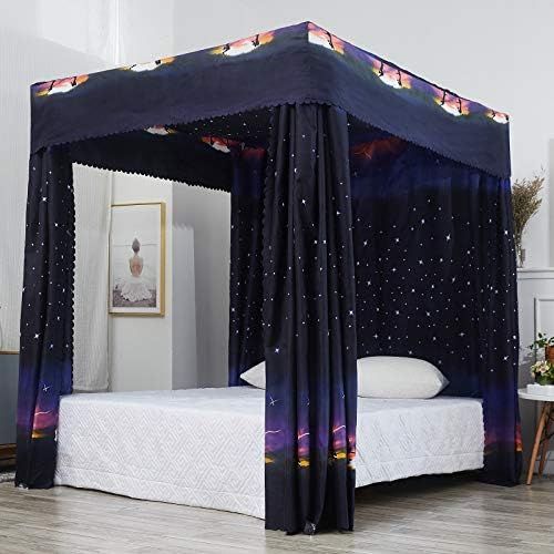 No. 9 - Mengersi Galaxy Star Bed Curtain Canopy - 1