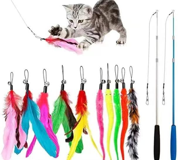 No. 3 - JIARON Cat Feather Toy - 1