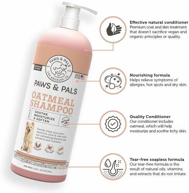 No. 1 - 6-in-1 Oatmeal Pet Shampoo & Conditioner - 2