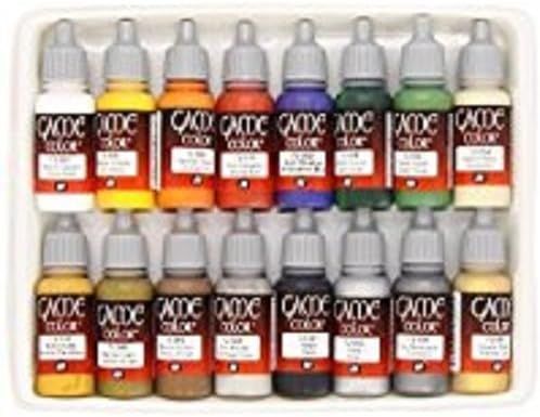 No. 9 - Acylicos Vallejo Acrylic 16 Colors - 5