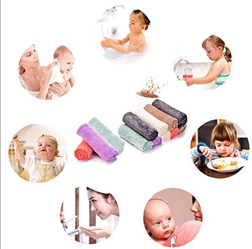 No. 8 - Kyapoo Baby Washcloths 12 Pack - 5