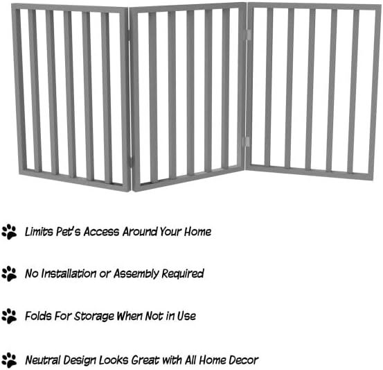 No. 6 - 3-Panel Indoor Dog Fence - 3