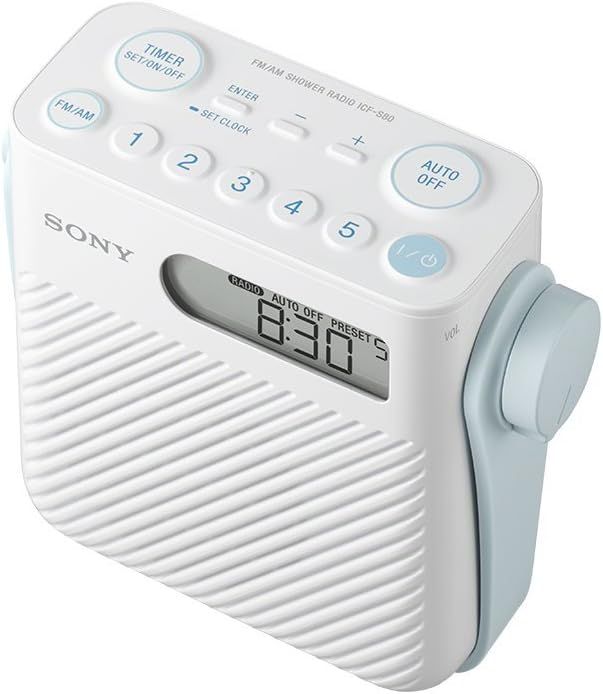 No. 6 - Sony ICF-S80 Splash Proof Shower Radio - 4