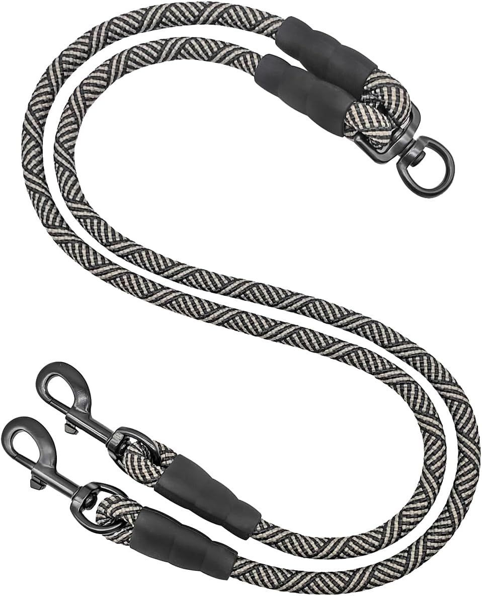The Best Double Dog Leashes for Walking Two Dogs in 2022