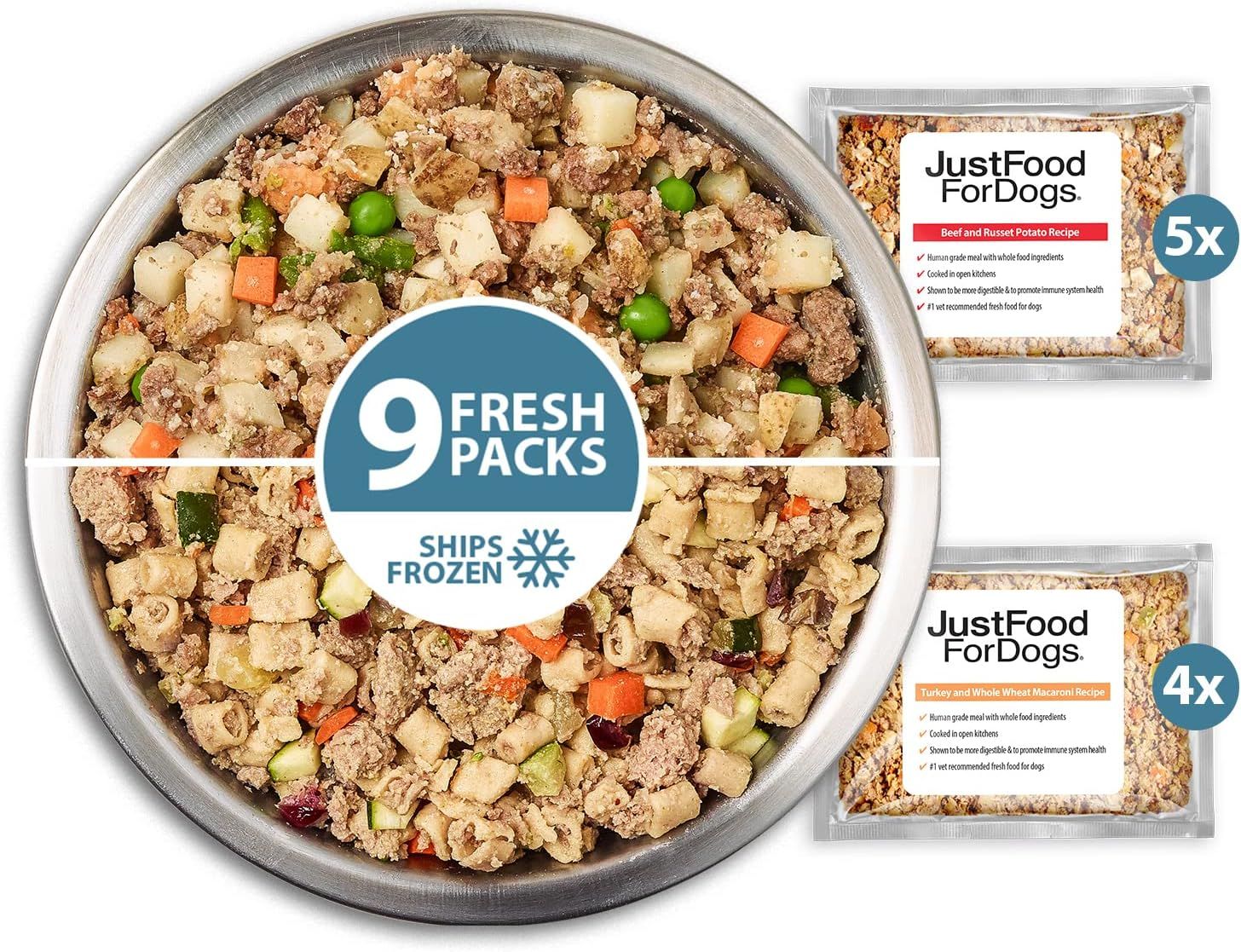 Frozen Fresh Dog Food Topper Starter Pack
