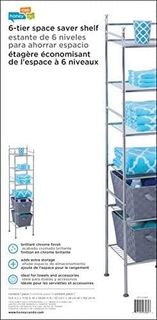 No. 1 - Honey-Can-Do 6-Tier Bathroom Shelf Tower - 3