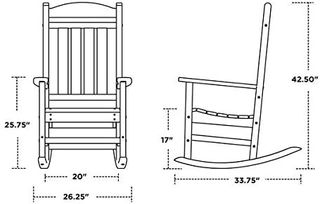 No. 6 - POLYWOOD R100BL Presidential Rocking Chair - 5