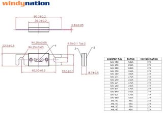 No. 5 - WindyNation ANL Fuse Holder - 5