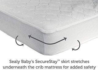 No. 7 - Sealy Stain Protection Crib Mattress Pad - 3
