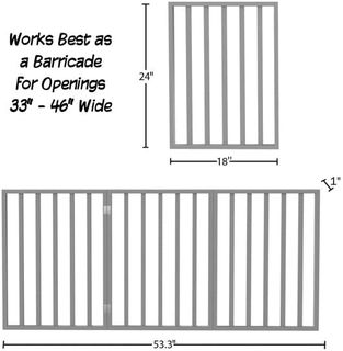 No. 6 - 3-Panel Indoor Dog Fence - 2