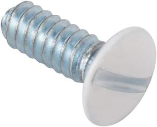 No. 1 - Henne Bery 6-32 Thread, Oval Head Milled Slot Replacement Wall Plate Screws - 3