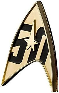 No. 2 - QMx Star Trek 50th Anniversary Magnetic Badge - 4