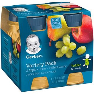 No. 2 - Gerber Variety Pack Baby and Toddler Juices - 4