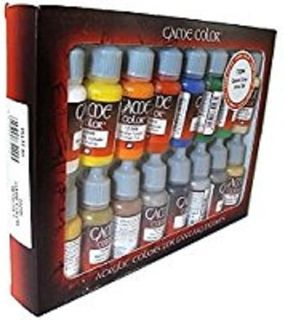 No. 9 - Acylicos Vallejo Acrylic 16 Colors - 4