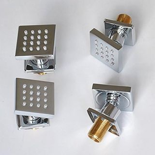 No. 9 - Square Solid Brass Shower Body Sprays - 3