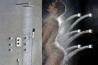 No. 9 - Square Solid Brass Shower Body Sprays - 5