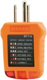 No. 7 - Klein Tools RT110 Receptacle Tester - 1