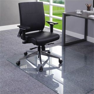 No. 2 - Lorell Tempered Glass Chairmat - 2