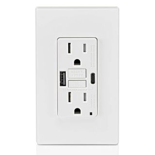 No. 8 - Leviton GUAC1-W GFCI Combination with USB In-Wall - 2