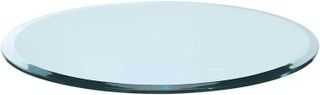 No. 9 - Bassett Glass 22" Round Tempered Glass Table Top - 1