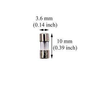 No. 9 - SIXQJZML 5A 125V Glass Tube Fuses - 2