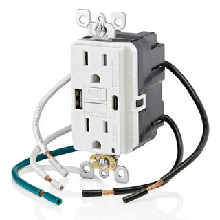 No. 8 - Leviton GUAC1-W GFCI Combination with USB In-Wall - 4