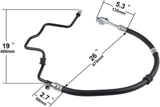 No. 10 - Power Steering Pressure Hose Assembly - 3