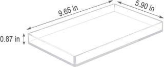 No. 10 - Bigfety Acrylic Bathroom Tray - 2