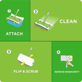 No. 6 - Sweeper Wet Mopping Pad Refills - 4