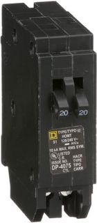 No. 10 - Square D Homeline Tandem Circuit Breaker - 1