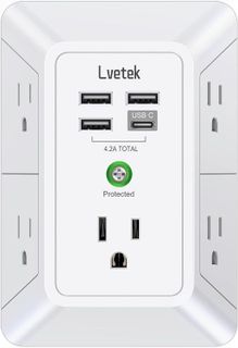 No. 3 - Lvetek Multi Plug Outlet Extender - 1