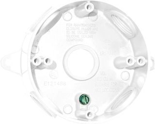 No. 7 - Sigma Electric 143854WH 1/2-Inch 5 Hole Round Box - 3