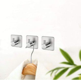 No. 3 - Adhesive Hooks Heavy Duty Wall Hooks - 5