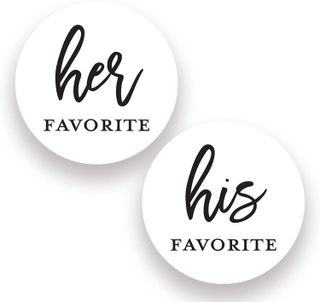 No. 10 - His Her Favorite Stickers - 1