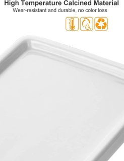 No. 2 - Nucookery 6" Small Rectangular Vanity Sink Tray - 5