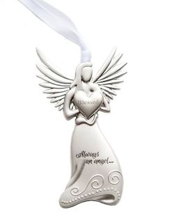 No. 6 - Baptism Angel Medallion - 4