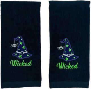 No. 4 - Serafina Home Halloween Fingertip Towels - 1