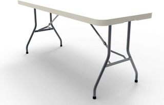 No. 7 - Ontario Furniture 8’ Foot Rectangular Plastic Folding Table - 2