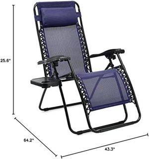 No. 8 - Amazon Basics Reclining Patio Chairs - 3