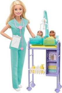 No. 7 - Barbie Baby Doctor Doll & Playset - 1